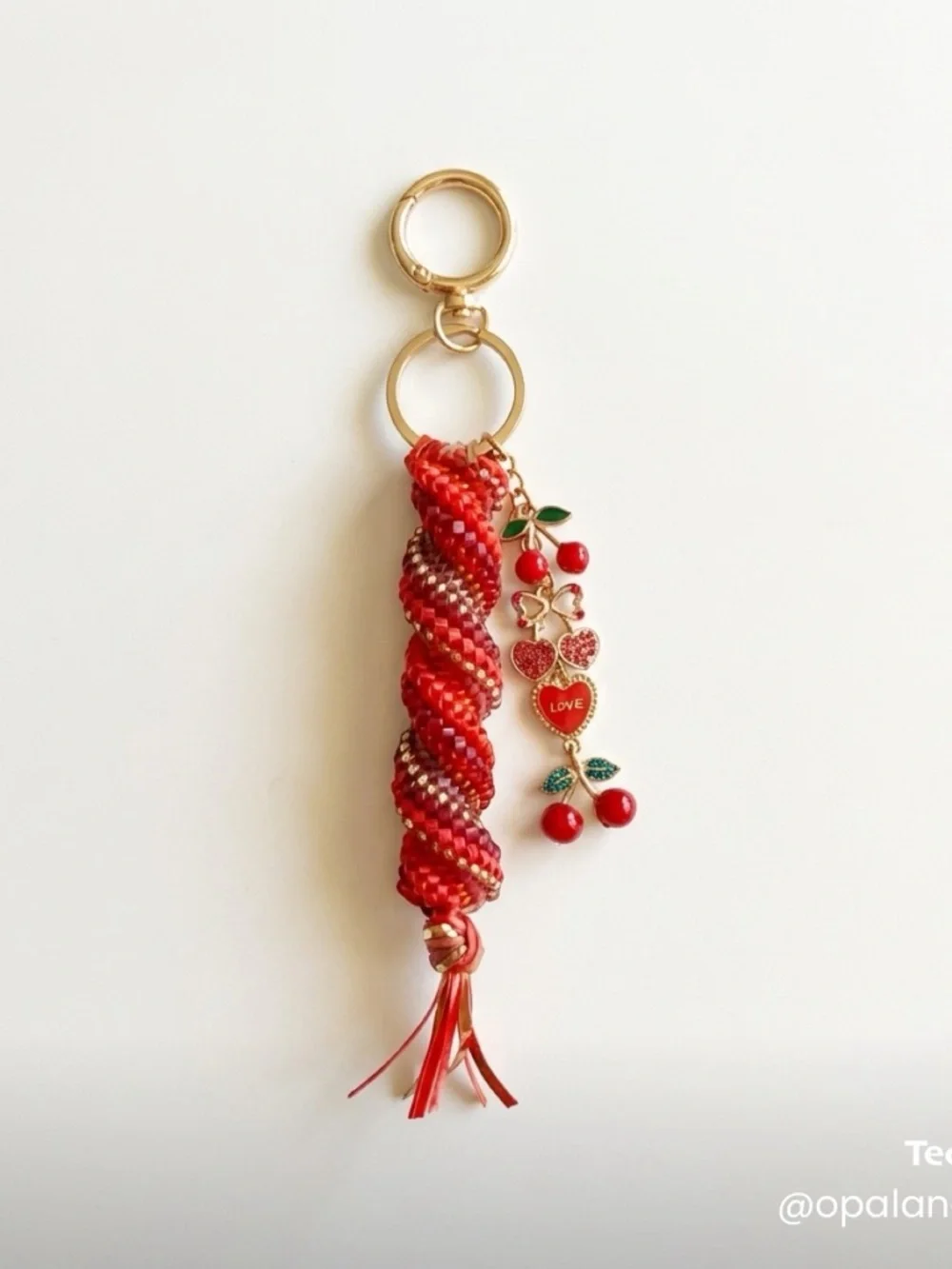 🌟Cherry Love Keychain - Picture 3 of 3